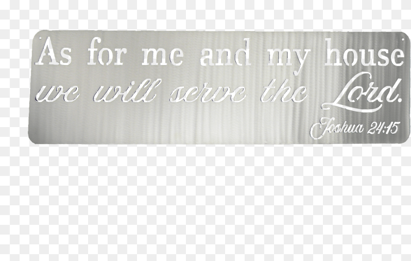 Custom Personalized Metal Sign Handwriting, Text Transparent PNG