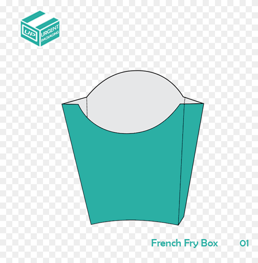 778x797 Custom Printed French Fry Boxes, Cup, Tin, Can HD PNG Download