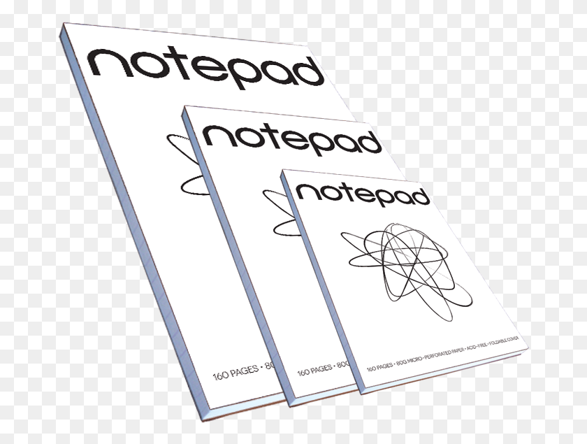 676x575 Custom Printed Notepads Printed By Metro Area Printing Drawing, Text, Diary HD PNG Download