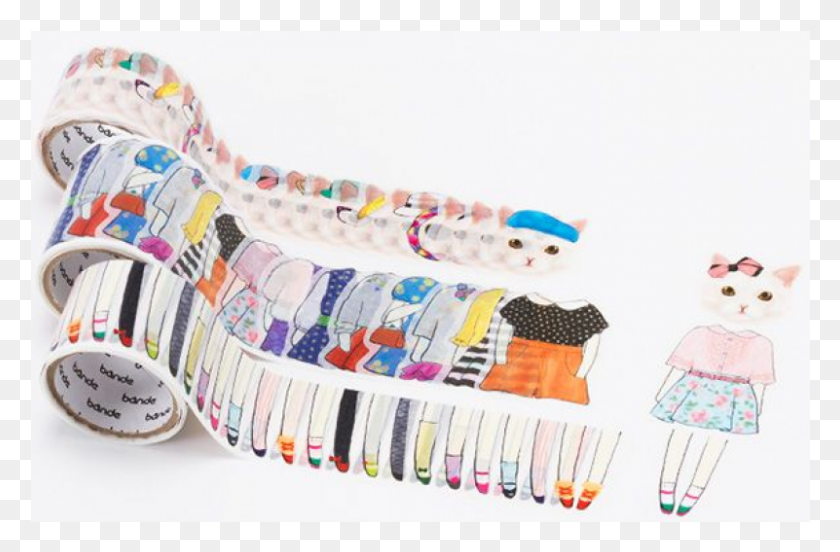 801x506 Custom Printed Washi Tape Stationery, Diaper, Clothing, Apparel HD PNG Download