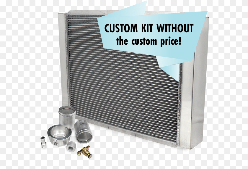 577x571 Custom Radiator Kit Package Northern Factory Sales Inc, Appliance, Device, Electrical Device, Business Card Transparent PNG