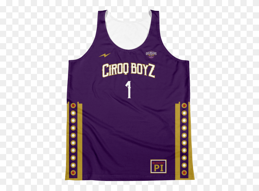 424x560 Custom Randy Savage Ciroq Boyz Jersey All Over Print 1 64 Decals, Clothing, Apparel, Shirt HD PNG Download
