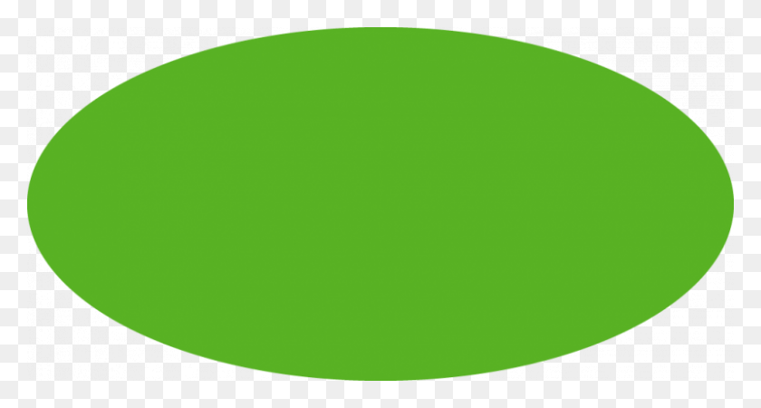 800x400 Custom Static Clings Oval Shaped Make Your Own Window Green Circle, Tennis Ball, Tennis, Ball HD PNG Download