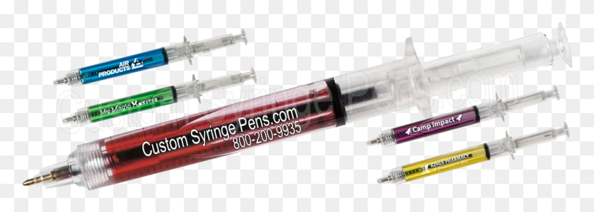 2499x771 Custom Syringe Pens Calligraphy, Injection, Weapon, Weaponry HD PNG Download