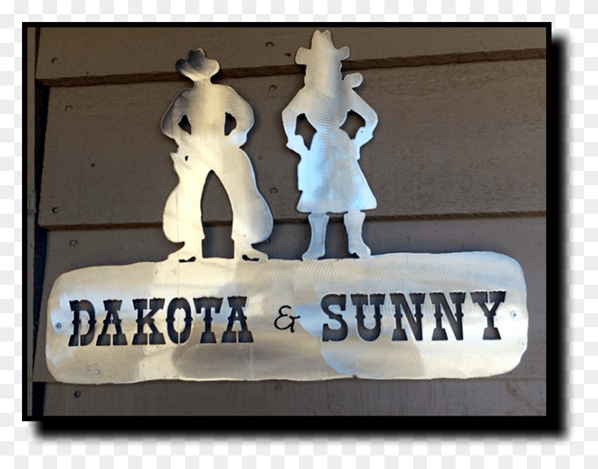 839x645 Custom Western Signage Figurine, Text, Sculpture HD PNG Download