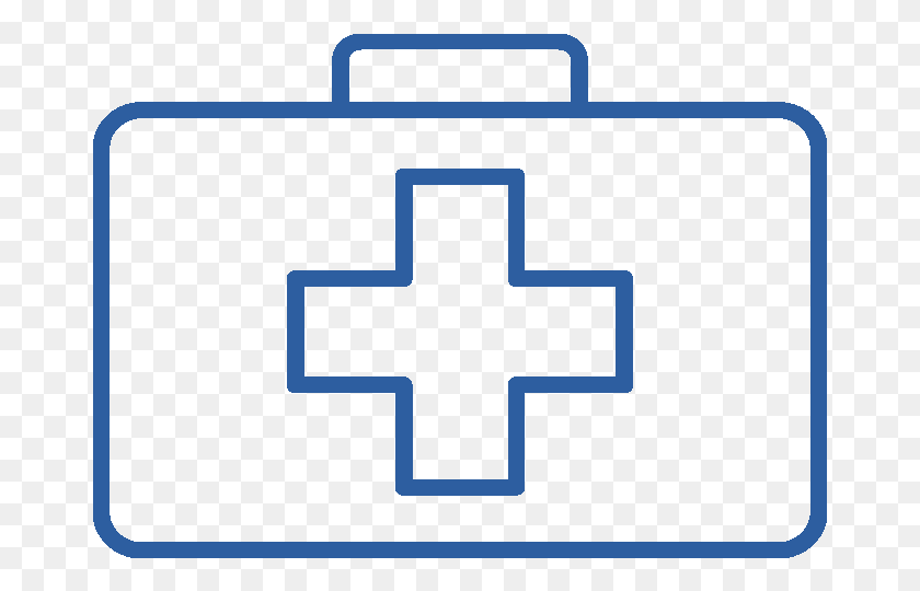671x480 Customer And Patient Data Cross, Bag, Briefcase, First Aid HD PNG Download
