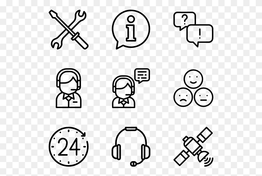 529x505 Customer Service Event Icons, Gray, World Of Warcraft HD PNG Download