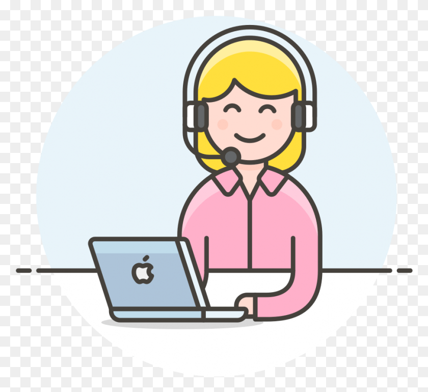 903x821 Customer Service Woman Icon Customer Service Lady Icon, Female, Text, Outdoors HD PNG Download