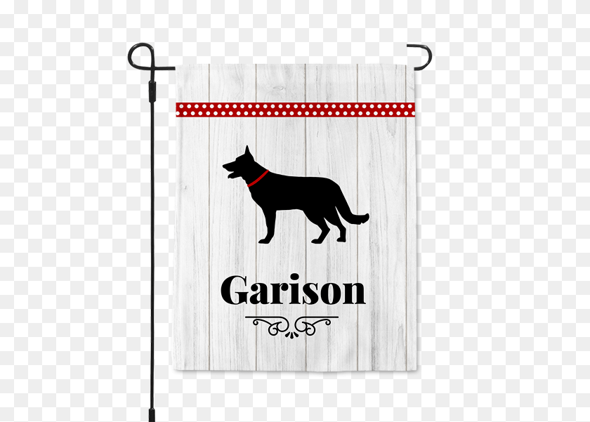 Customizable German Shepherd Dog Garden Flag German Shepherd, Animal, Canine, Mammal, Pet Clipart PNG