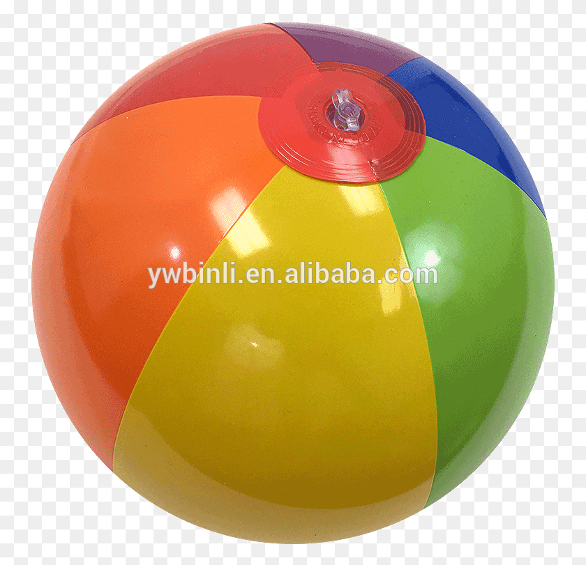 751x751 Customized Multi Color Beach Ball 12 Pool Toy Inflatable Swiss Ball, Sphere, Balloon HD PNG Download