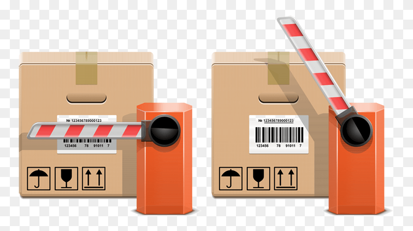 765x410 Custum Clearance Cargo, Cardboard, Package Delivery, Carton Descargar Hd Png