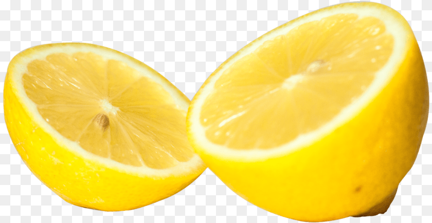 832x434 Cut Images Toppng Half Cut Lemon, Citrus Fruit, Food, Fruit, Plant Sticker PNG