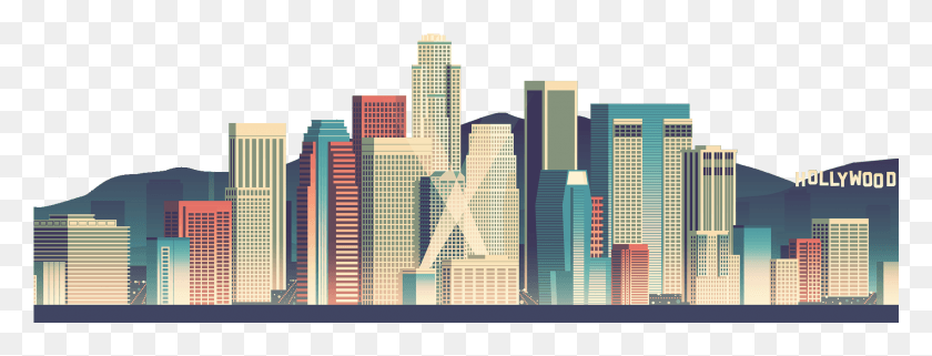 1921x645 Cut Out Background, High Rise, City, Urban HD PNG Download