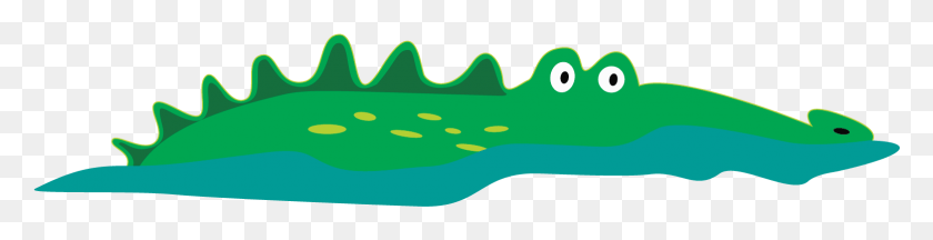 1555x311 Cute Alligator Vector Clip Art, Outdoors, Nature, Clothing HD PNG Download