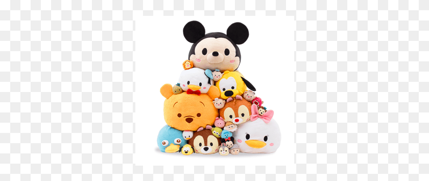 312x294 Cute And Adorable Tsum Tsum By Disney With Plenty Of Tsum Tsum Disney Doll, Plush, Toy, Cushion HD PNG Download
