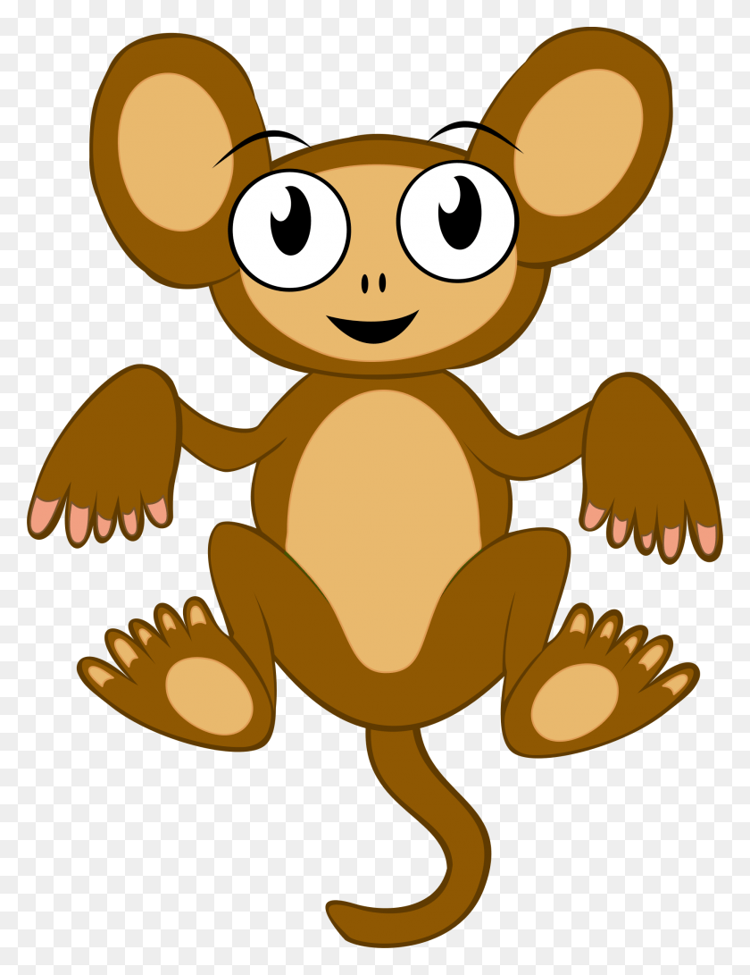 1814x2400 Cute Anime Monkey Transparent, Animal, Wildlife, Amphibian HD PNG Download