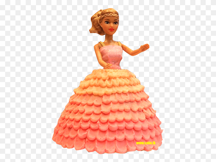 437x572 Cute Barbie Doll Barbie, Cake, Dessert, Food HD PNG Download