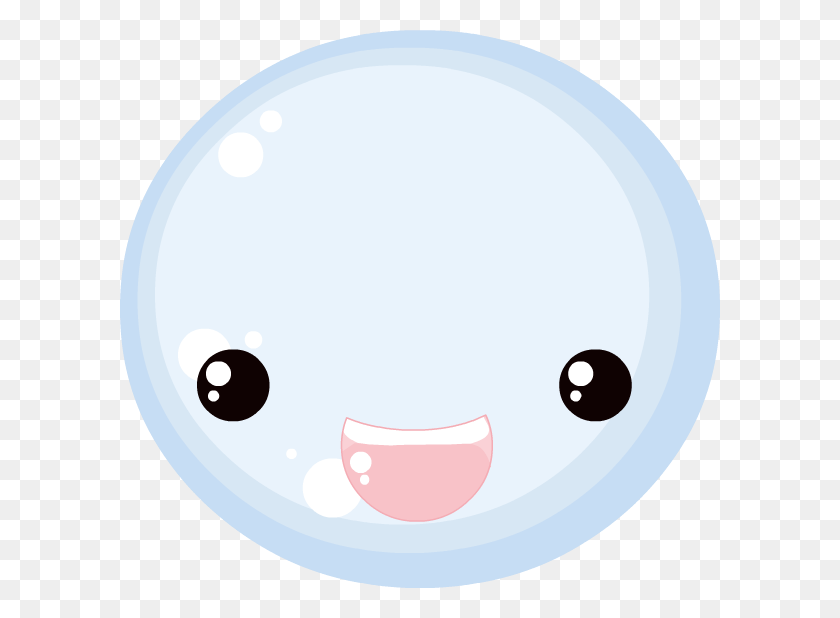 600x558 Cute Bubble Bubble Smile, Bowl, Sphere, Light HD PNG Download