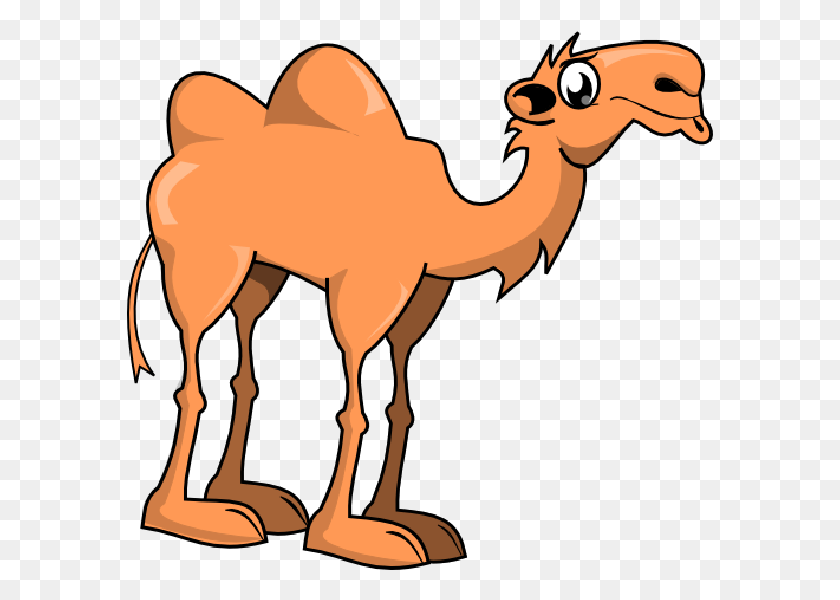 587x540 Cute Camel Clipart Funny Pictures Camel Clipart Free, Mammal, Animal HD PNG Download