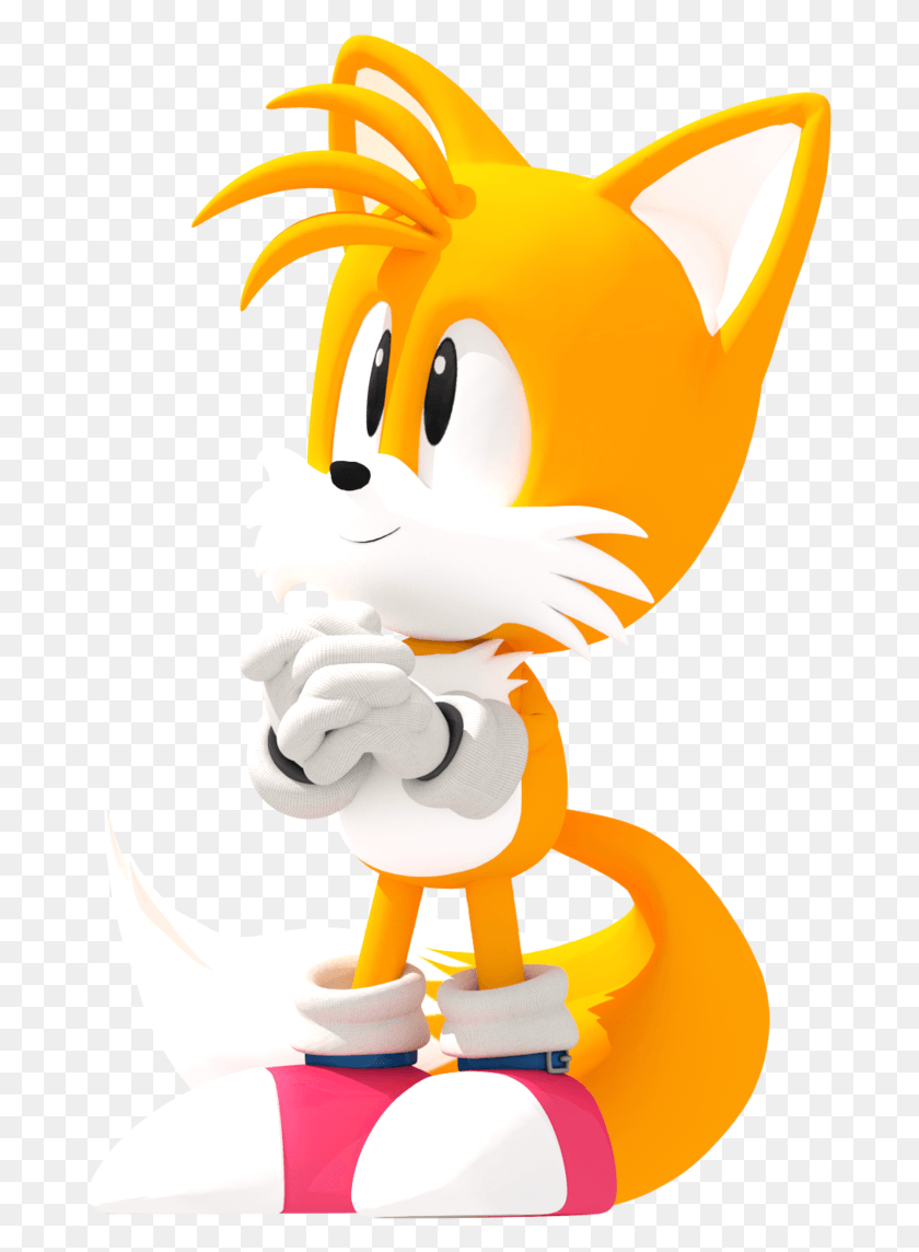 682x1084 Cute Classic Tails Render By Matiprower Cute Classic Tails The Fox, Toy, Graphics HD PNG Download