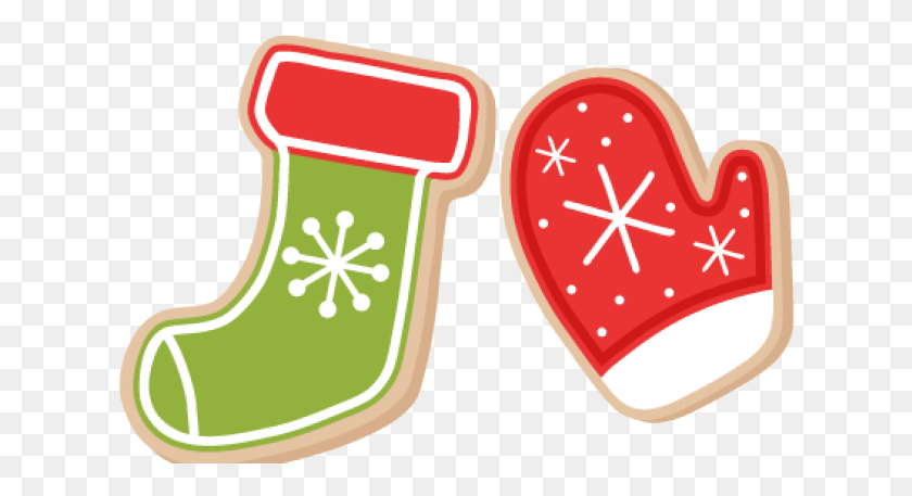624x397 Cute Clipart Cookie Merry Christmas Cookies Clipart, Stocking, Christmas Stocking, Gift HD PNG Download