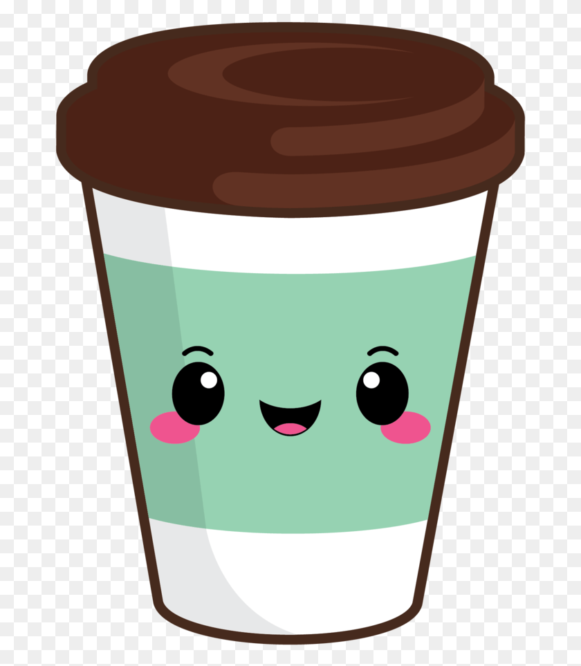 681x903 Descargar Png Café Para Ir Café Verde Emoji, Postre, Comida, Taza Hd Png