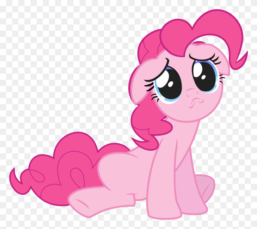 952x839 Cute Diapinkes Looking At You Pinkie Pie Puppy Mlp Fim Pinkie Pie Sad, Face, Cupid HD PNG Download
