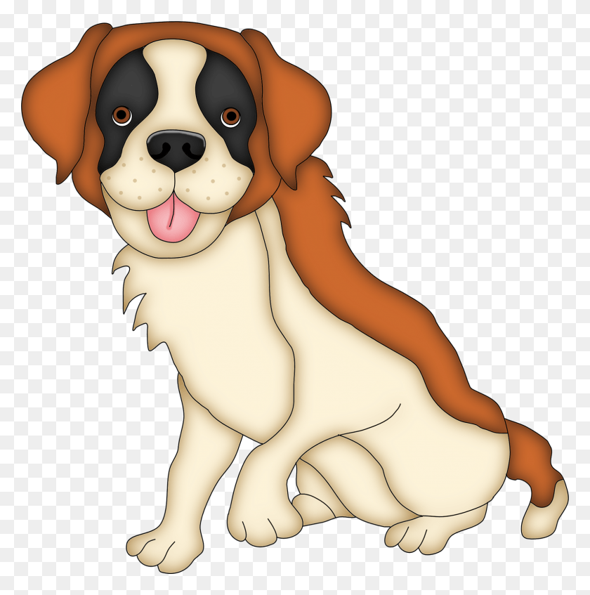 1585x1600 Cute Dog Clipart HD PNG Download