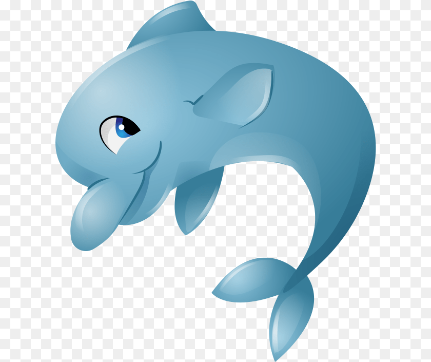 626x705 Cute Dolphin Cartoon Transparent, Animal, Mammal, Sea Life Clipart PNG