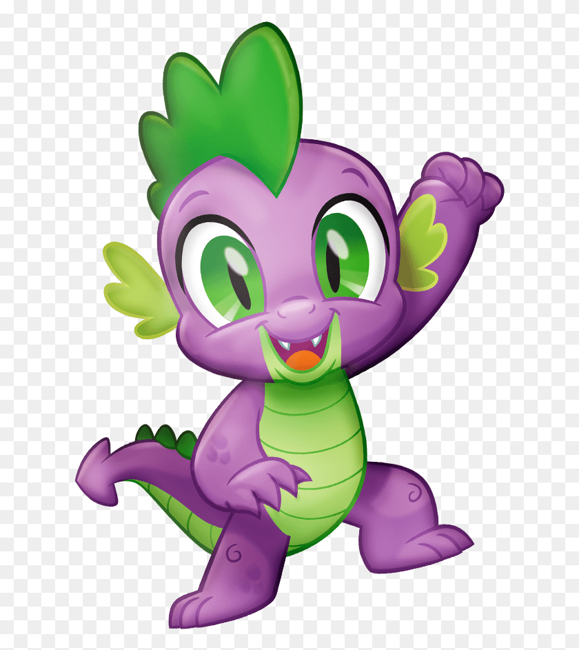 625x883 Cute Dragon My Little Pony My Little Pony Movie Spike, Toy, Purple, Animal HD PNG Download