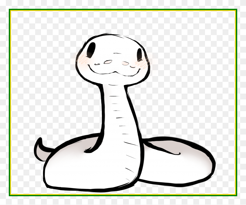2639x2169 Cute Easy To Draw Animals, Cobra, Snake, Reptile HD PNG Download