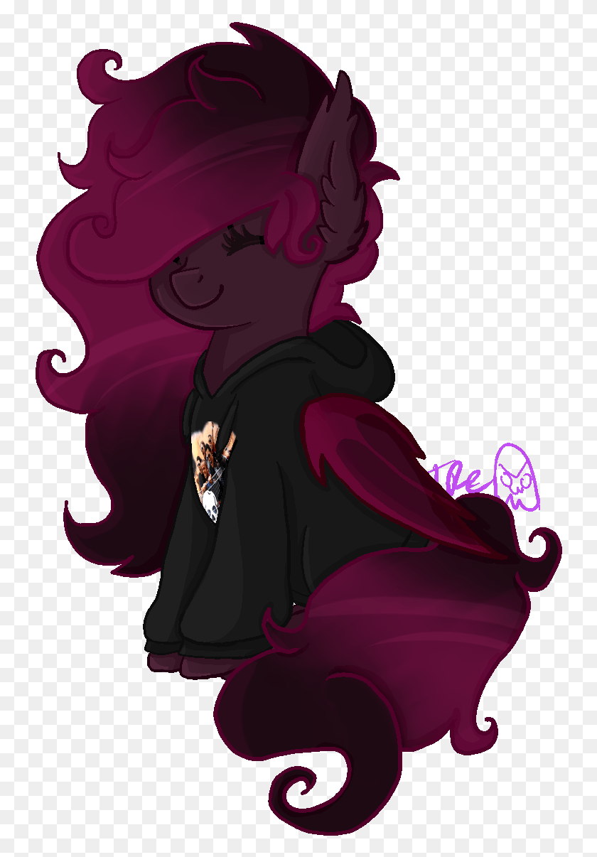 742x1146 Cute Eyes Closed Hoodie Jackass Oc Oc Only Oc Illustration, Graphics, Clothing HD PNG Download