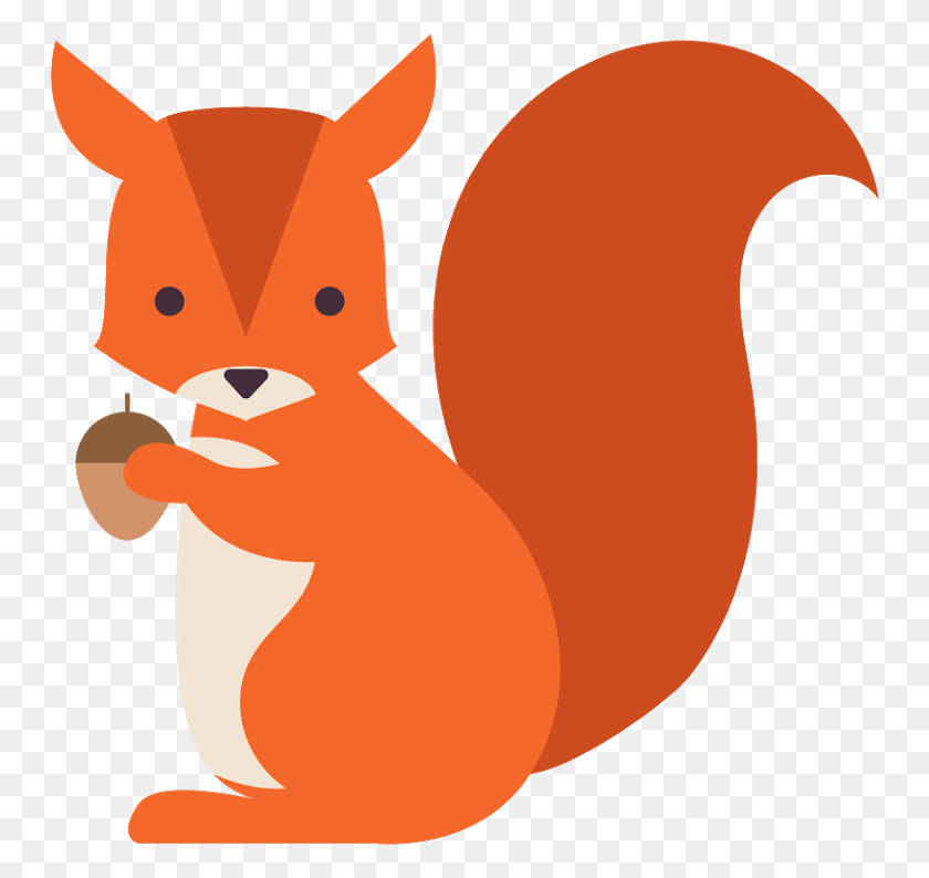 750x734 Cute Fox Vector, Label, Text, Animal HD PNG Download