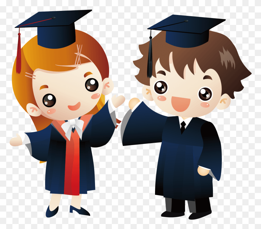 1422x1234 Cute Graduation Cartoon, Toy HD PNG Download