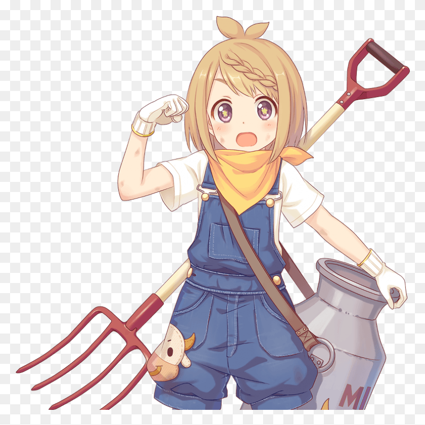 788x790 Cute Human Spear Noto Mahiru Normal Start 1 Surprised Human, Person, Cleaning HD PNG Download