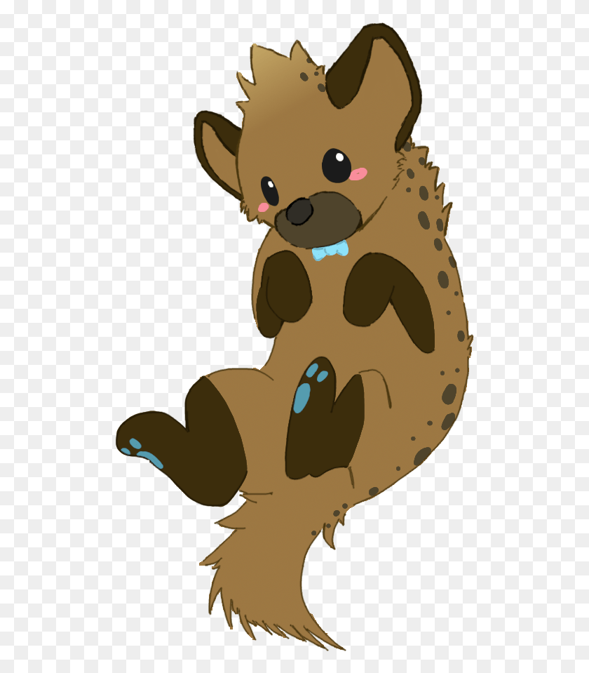 514x899 Cute Hyena Cartoon, Wildlife, Animal, Beaver HD PNG Download
