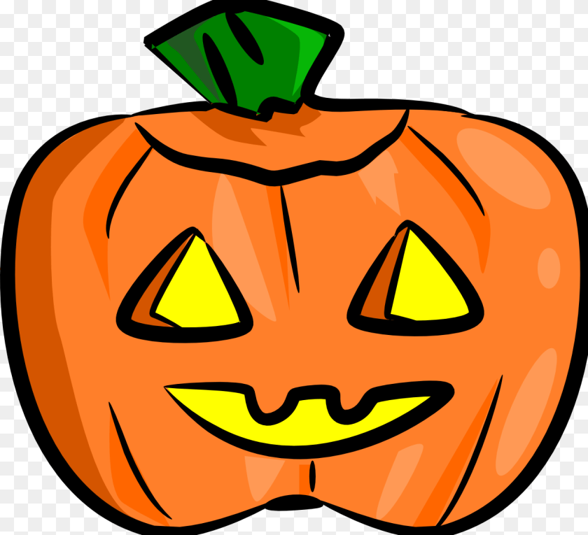 Cute Jack O Lantern Clip Art, Food, Plant, Produce, Pumpkin Clipart PNG
