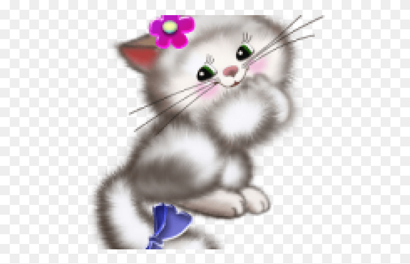 492x481 Cute Kitten Clipart, Pet, Animal, Mammal HD PNG Download