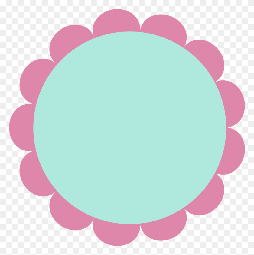 951x956 Cute Labels Frame Vector Cute, Balloon, Ball, Pattern HD PNG Download