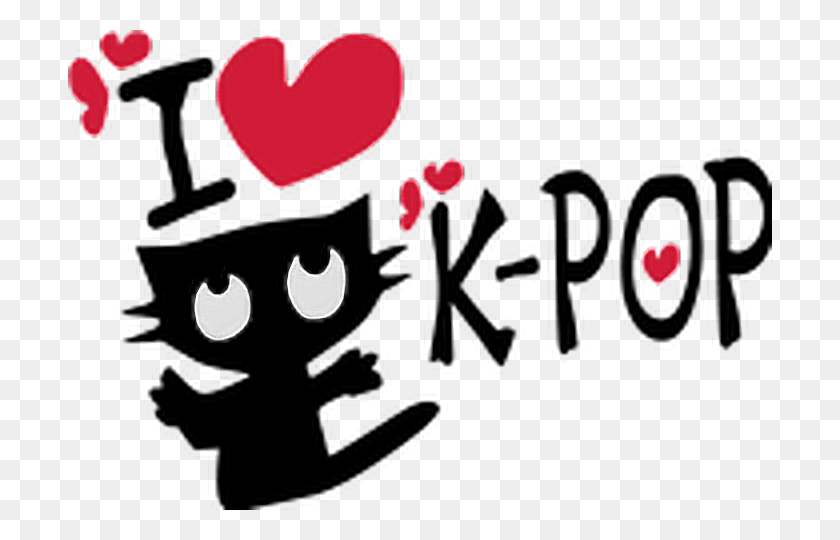 704x480 Descargar Png / Cute Love Stickers Korean Fangirl Kpop Heart, Stain, Almohada, Cojín Hd Png