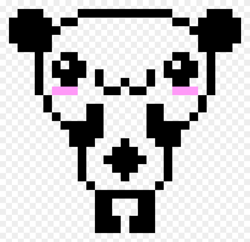 5644x5435 Cute Panda Halloween Pixel Art Cat, Minecraft, Pac Man, Text HD PNG Download