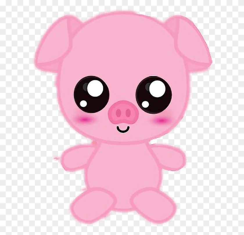 622x750 Cute Pig Piggy Cutie Art Drawing Animals Interesting Cute Drawing Of Animals, Toy, Cupid, Doll HD PNG Download