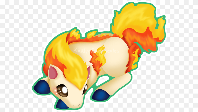 586x479 Cute Pokemon Ponyta, Food, Ketchup, Cupid PNG