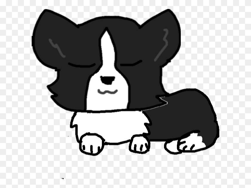 628x571 Cute Puppy Sleepy Cartoon, Stencil, Face, Text HD PNG Download
