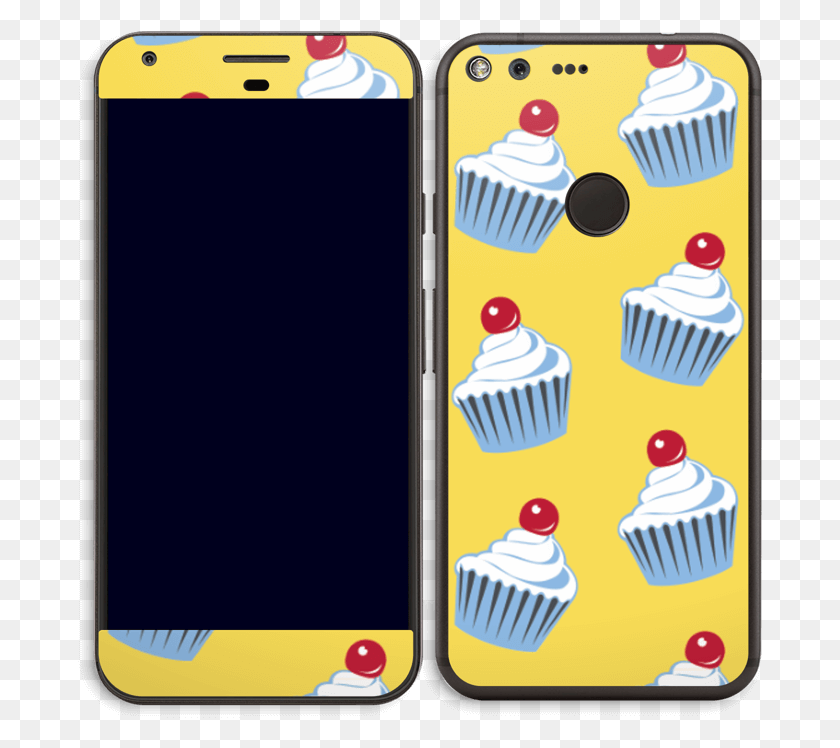 685x688 Cute Small Cupcakes Skin Pixel Xl Smartphone, Mobile Phone, Phone, Electronics HD PNG Download