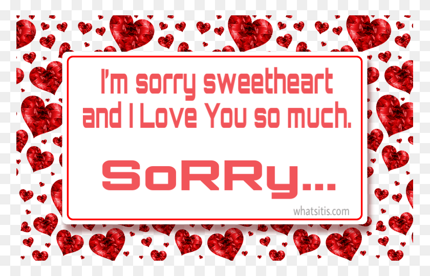775x480 Cute Sorry Images For Lover, Plant, Graphics HD PNG Download