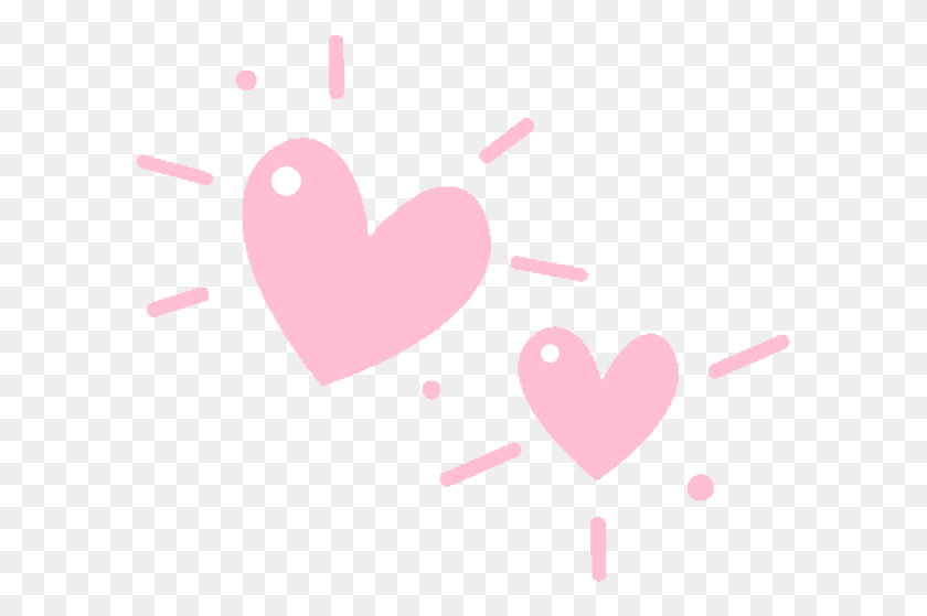 595x499 Cute Sticker Heart, Cushion, Poster, Advertisement Descargar Hd Png