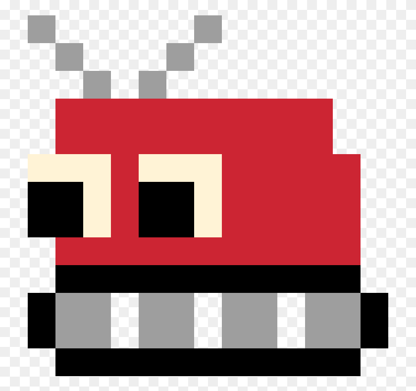 729x729 Cute Tank Robot Gem Pixel Art, First Aid, Text, Alphabet HD PNG Download