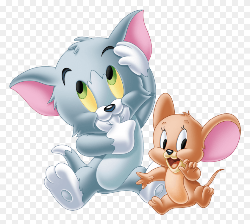 790x702 Cute Tom And Jerry, Toy, Mammal, Animal HD PNG Download