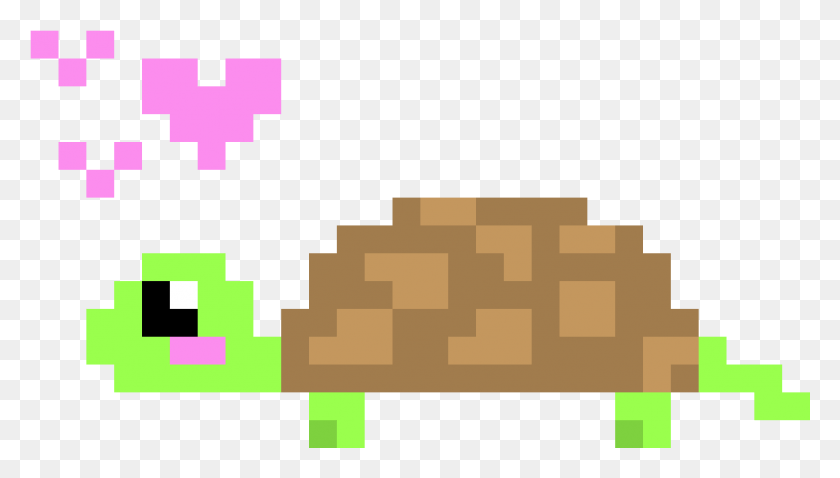 1121x601 Cute Turtle Love Cute Pixel Turtle Transparent, Minecraft, Bowl, Rug HD PNG Download